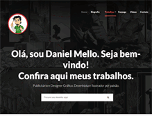 Tablet Screenshot of danieldimello.com